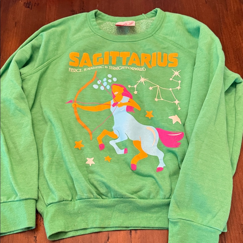 Midnight Rider Vibrant Green Top